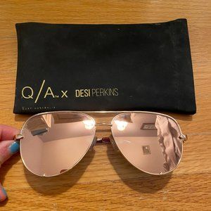 Quay x Desi High Key Rose gold